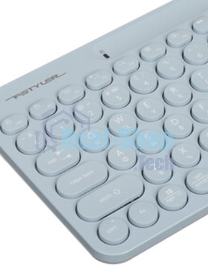 Комплект клавиатура+мышь A4Tech FStyler FG3200 Air Blue беспроводной, USB, 2000 DPI, голубой
