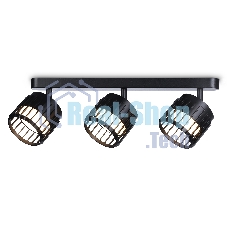 Светильник Ambrella light TN71168/3 BK черный GX53/3 400*100*125