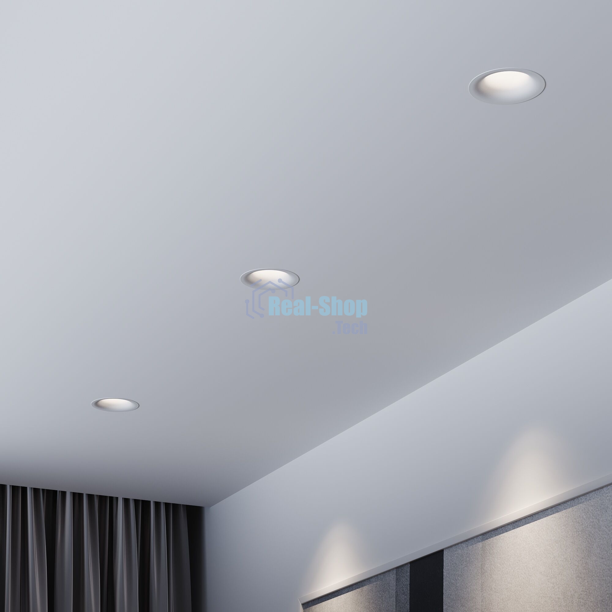 25070/LED 15W 4000K / светильник встраиваемый светодиодный / белый