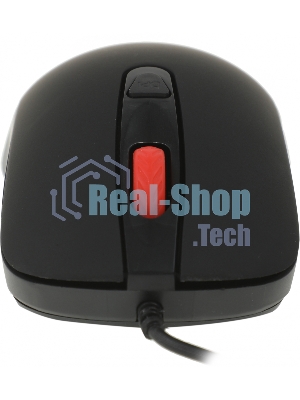 Мышь проводная Defender Ultra Classic MB-280 черный, 1200 dpi, USB, кнопки - 4