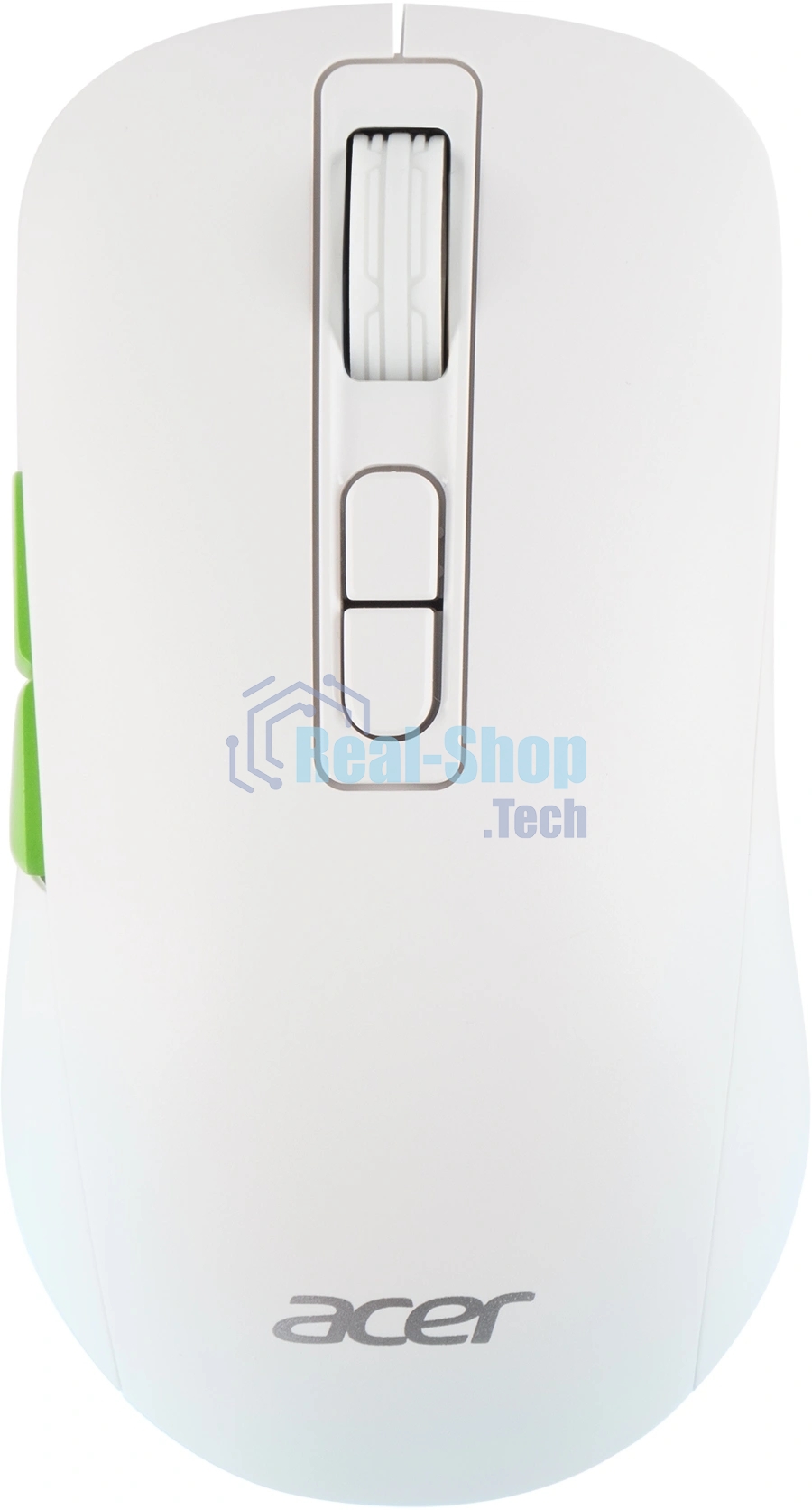 Мышь беспроводная Acer OMR311 белый, 2400 dpi, радиоканал, Bluetooth, USB, кнопки - 7