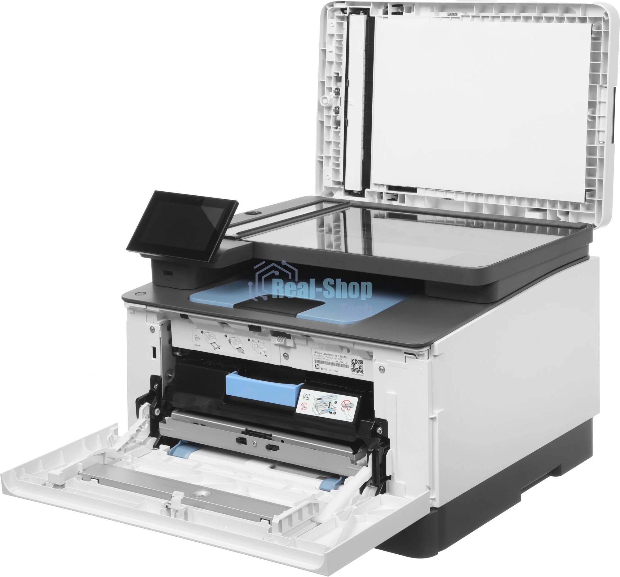 МФУ лазерное HP Color LaserJet Pro MFP 3303fdn, A4, цветной, печ. до 25 стр/мин., скан. до 19/8 стр/мин., 600х600 dpi (печ.), 1200x1200 dpi (скан.), USB, Ethernet (RJ-45)