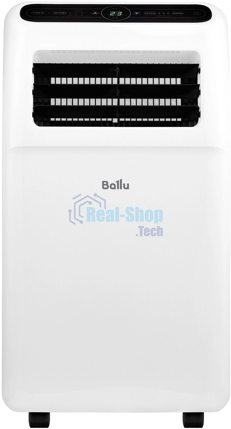 Кондиционер мобильный Ballu Aura BPAC-09 CP/N1_24Y 9000 BTU, 24 м², 50 дБ, охлаждение, осушение, белый