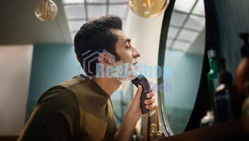 Бритва электрическая Philips S3144/00 черный/синий