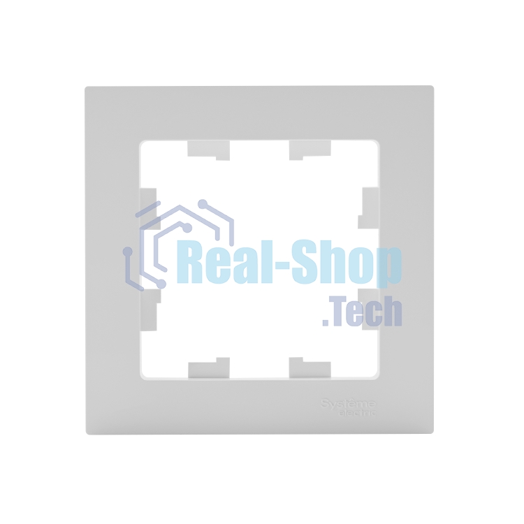 Рамка 1-м AtlasDesign белый SchE ATN000101