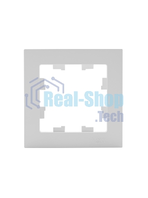Рамка 1-м AtlasDesign белый SchE ATN000101
