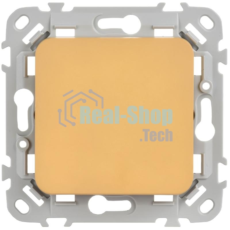 FLITE Выключатель 1-клавишный 10А ВС11-1-0-ФлШм шамуа | FI-V10-0-10-1-K89 | IEK