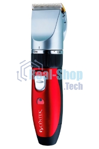 Машинка для стрижки Centek CT-2118 черный/красн