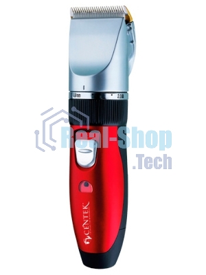 Машинка для стрижки Centek CT-2118 черный/красн