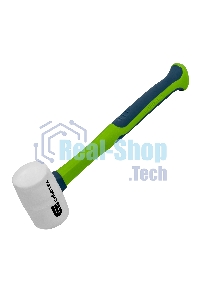 Киянка Сибртех резиновая, 225г белая резина, фибергласовая рукоятка