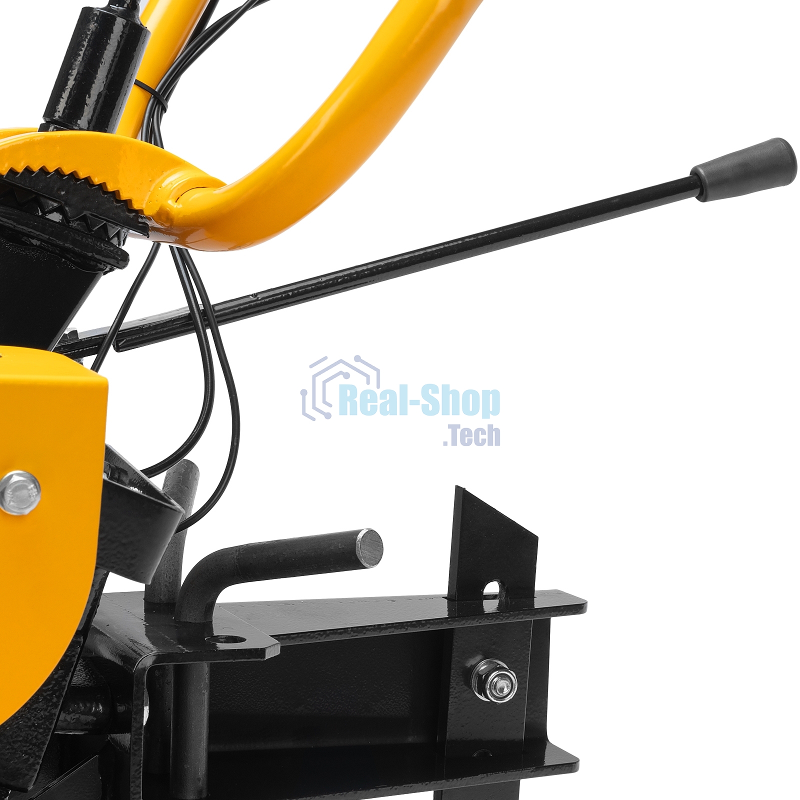 Мотоблок Denzel DPT-370S, 7 л.с., ремен.сцеп, фрез 3х4, ШОМ, передачи 3В/1Н