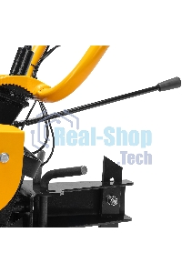 Мотоблок Denzel DPT-370S, 7 л.с., ремен.сцеп, фрез 3х4, ШОМ, передачи 3В/1Н