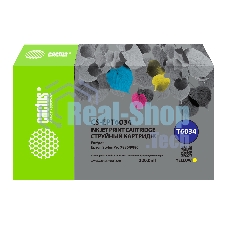 Картридж струйный Cactus CS-EPT6034 (T6034) желтый пигментный (220 мл) для Epson Stylus PRO 7880/9880