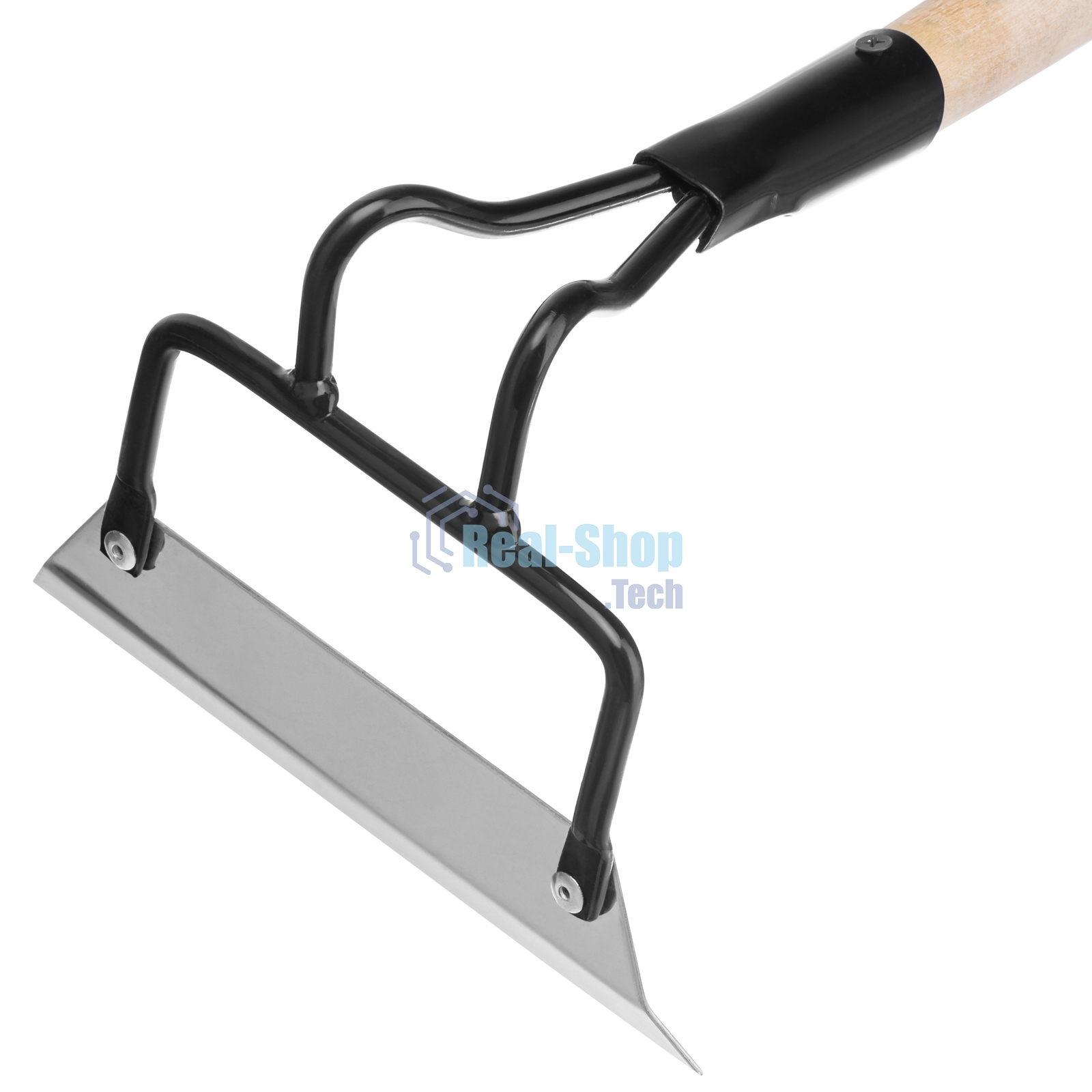 Мотыга Сибртех из нержавеющей стали 200x50 мм с черенком