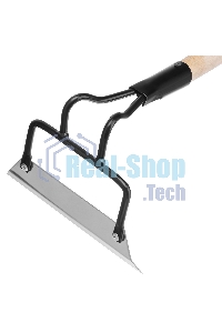 Мотыга Сибртех из нержавеющей стали 200x50 мм с черенком