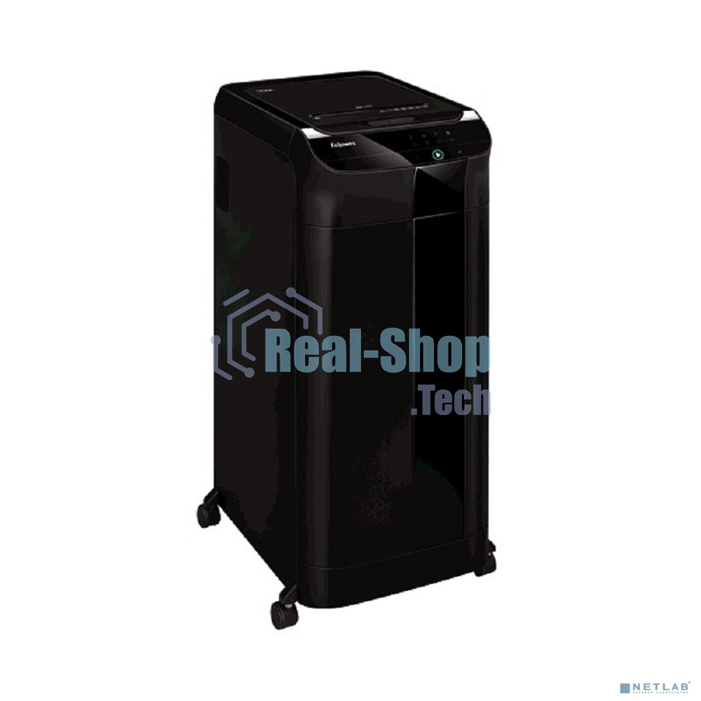 Шредер Fellowes AutoMax 550C (секр.P-4)/фрагменты/550лист./83лтр./скрепки/скобы/пл.карты/CD