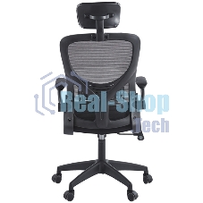 Кресло компьютерное Chairman CH633 черный, черный пластик