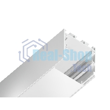 Алюминиевый профиль Ambrella light GP2550WH белый 2000*35*35