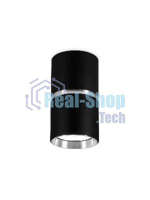 Светильник Ambrella light TN213116 BK/CH черный/хром GU10 D55*100