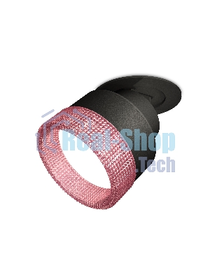 Светильник Ambrella Light XM8102542 SBK/PI черный песок/розовый GX53 (A2242, A2106, C8102, N8486)
