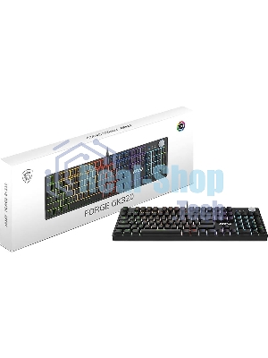 Клавиатура MSI Forge GK320 проводная, USB Type-A, чёрный