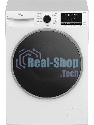 Стирально-сушильная машина Beko B3DFR57H23W белый, загрузка фронтальная 7,5 кг, 1200 об/мин., класс: В