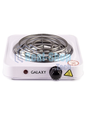 Плита настольная электрическая Galaxy Line GL 3003, белый, электрическая, 1000 Вт