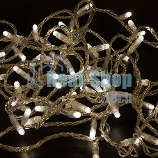 Гирлянда Neon-night Нить 10м, постоянное свечение, прозрачный ПВХ, 230В, теплый белый