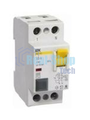 Выключатель дифференциального тока (УЗО) IEK MDV10-2-050-030 ВД1-63 2Р 50А 30мА IEK