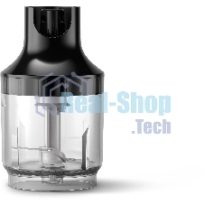 Блендер погружной Philips HR2543/90, 700Вт, 1 скорость, турбо режим, стакан для взбивания, венчик, измельчитель, черный