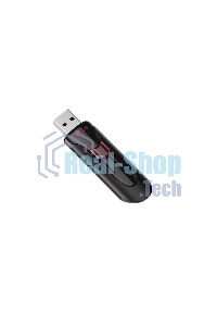 Флешка USB Sandisk CZ600 Cruzer Glide (SDCZ600-032G-G35), 32Gb, USB 3.0, R/W 100/20, черный