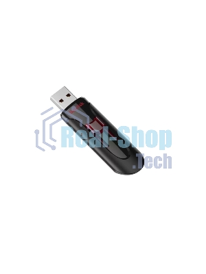 Флешка USB Sandisk CZ600 Cruzer Glide (SDCZ600-032G-G35), 32Gb, USB 3.0, R/W 100/20, черный