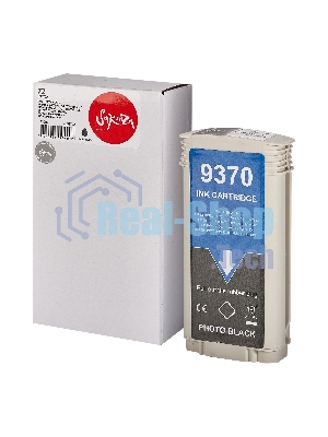 Картридж струйный Sakura C9370A (№72 Photo Black) для HP, фото-черный, 130 мл.