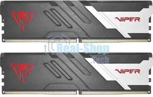 Оперативная память Patriot Viper Venom, DDR5, 32GB (2x16GB), 5600MHz, CL36, DIMM, с радиатором, черный