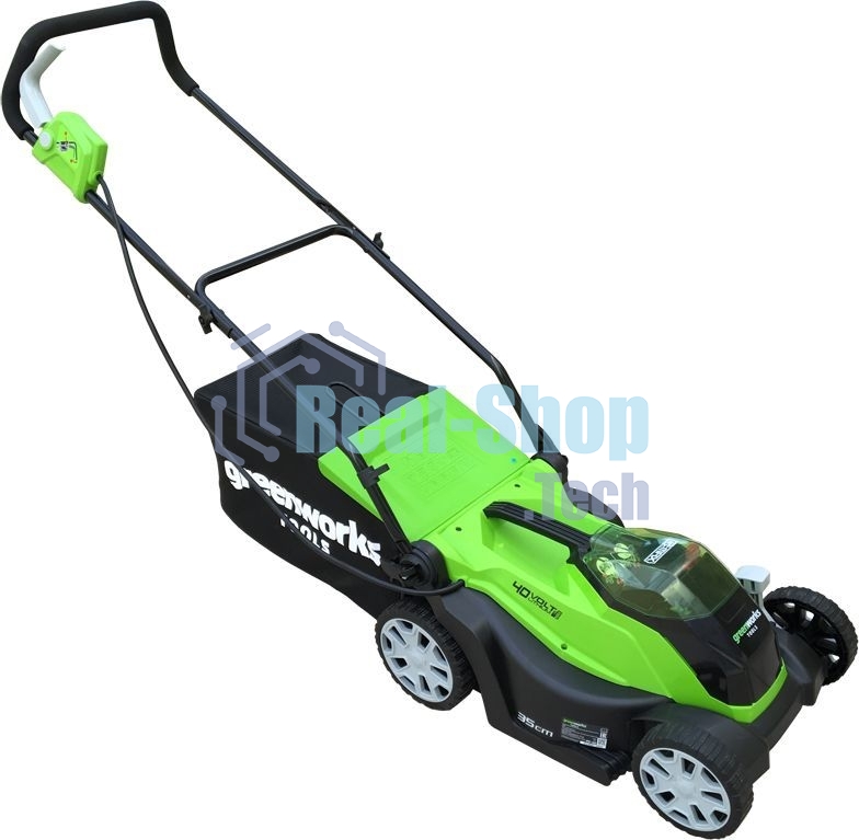 Газонокосилка аккум.GREENWORKS 2501907UA40В 35 см (в компл. 1 аккум 40В 2 А/ч + ЗУ)