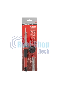 Паяльник Matrix, пл.ABS, класс защиты 1, индикатор,медный наконеч. с долговеч. покрытием,220В,40W