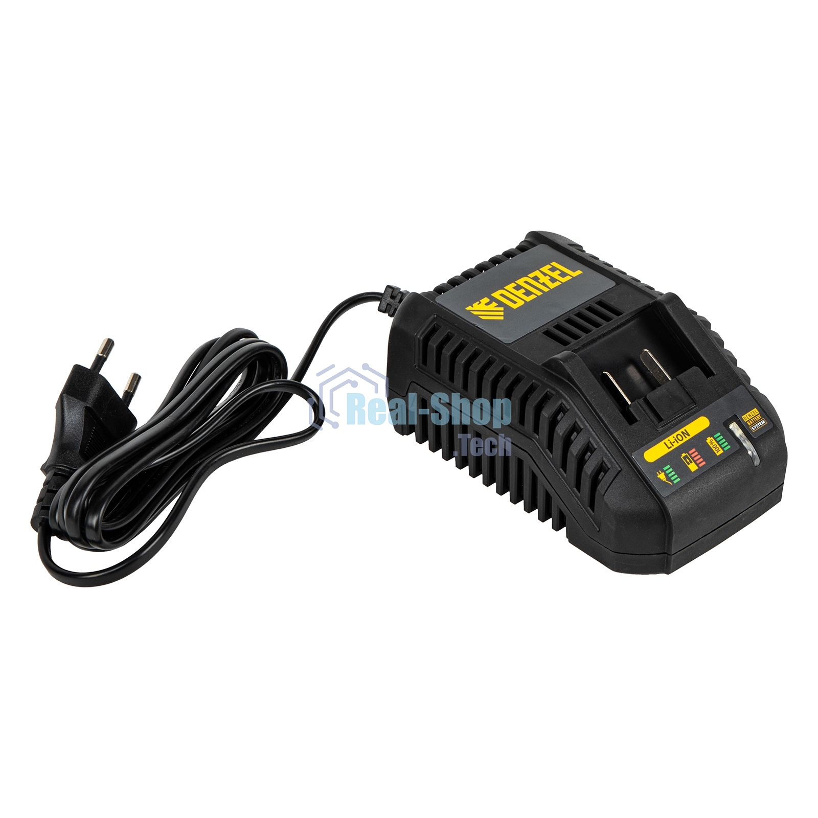 Дрель-шуруповерт аккумуляторная Denzel BLDL-IB-18-02, 18В, 2 АКБ, Кейс