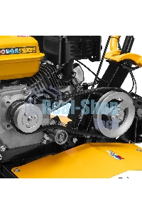 Мотоблок Denzel DPT-370S, 7 л.с., ремен.сцеп, фрез 3х4, ШОМ, передачи 3В/1Н