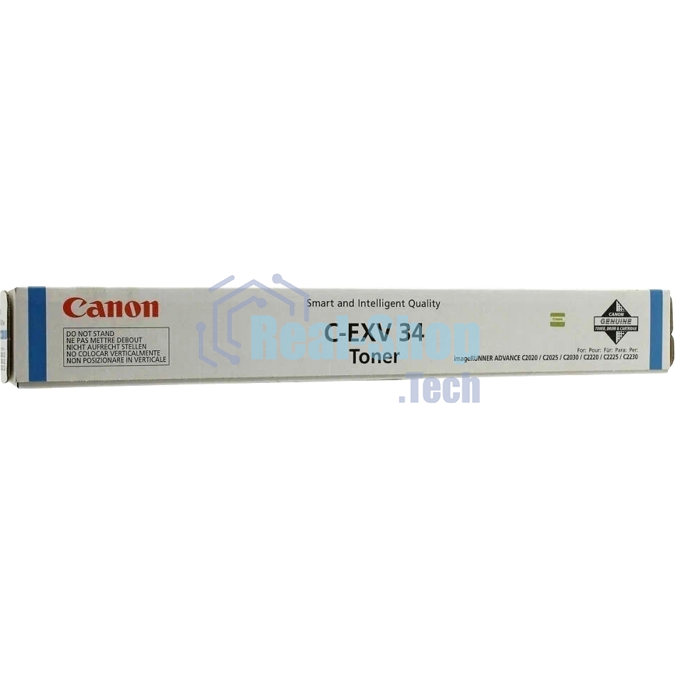 Картридж лазерный Canon C-EXV34C голубой (16000 стр.) для Canon iR C9060/C9065/C9070