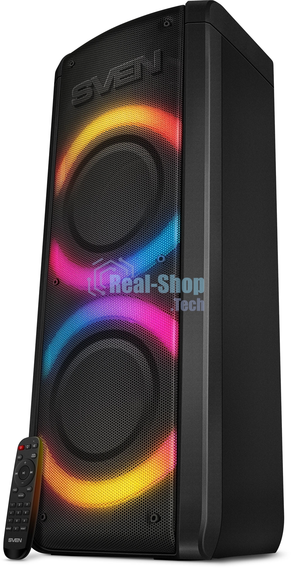 Портативная акустика Sven АС PS-710 черный 100 Вт Bluetooth