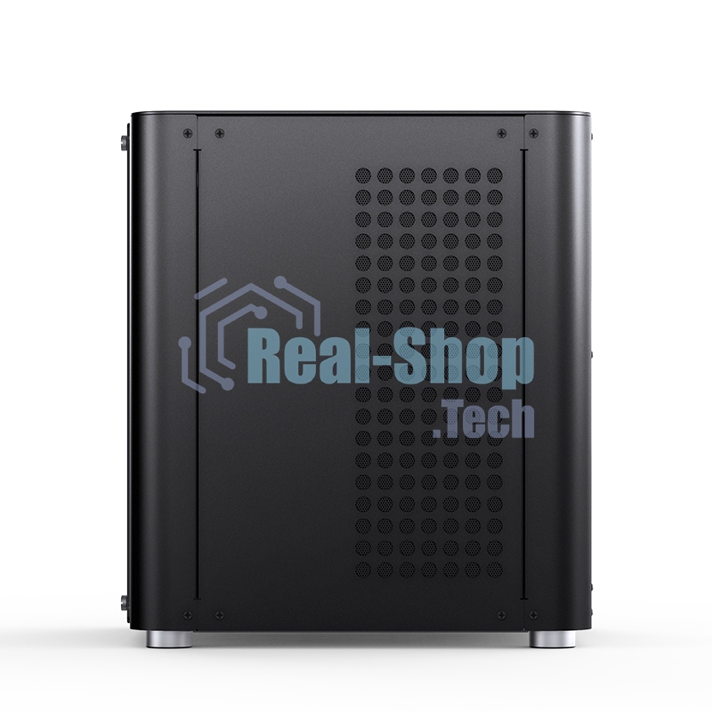 Корпус без блока питания Корпус JONSBO TK-1 Black 2.0 MATX без БП, mini-ITX, micro-ATX, черный