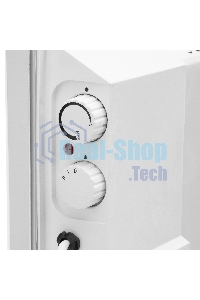 Конвектор электрический MTX CH-1000, белый, 1000 Вт, 10 м2, термостат