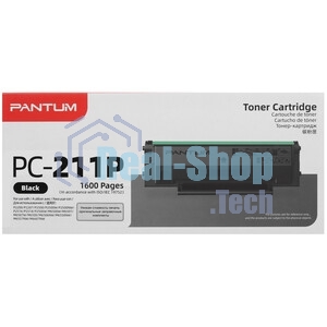 Картридж лазерный Pantum PC-211P, (аналог PC-211EV), черный (1600 стр.) для Pantum Series P2200/2500/M6500/6550/6600