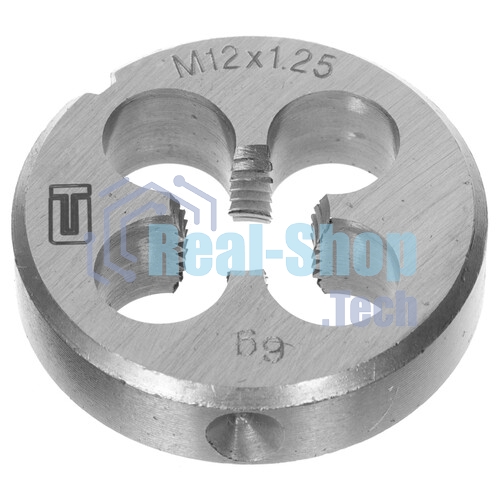 Плашка Сибртех М12x1,25 мм
