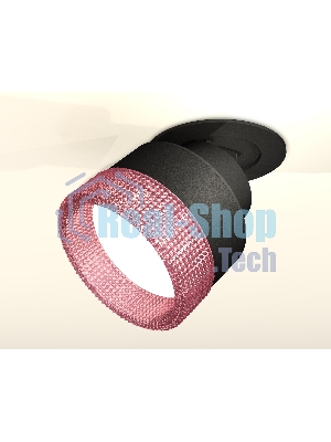 Светильник Ambrella Light XM8102542 SBK/PI черный песок/розовый GX53 (A2242, A2106, C8102, N8486)