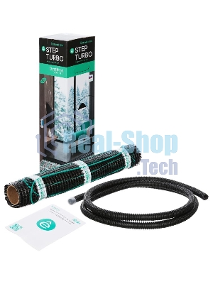 Теплый пол (мат нагревательный) STEP TURBO STM200070, 200 Вт/м2, 1400 Вт, 7 м2