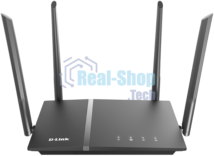 Роутер D-Link DIR-1260/RU/R1A, Wireless AC1200 2x2 MU-MIMO Dual-band Gigabit Router with 1 10/100/1000Base-T WAN port, 4 10/100/1000Base-T LAN ports and 1 USB port.802.11b/g/n/ac compatible, up to 300 Mbps