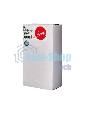 Картридж струйный Sakura C9373A (№72 Yellow) для HP, желтый, 130 мл.