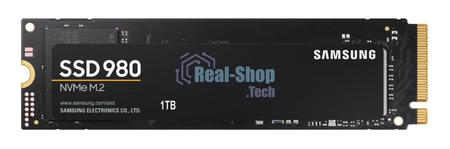 Накопитель SSD Samsung 980 MZ-V8V500BW, 500Gb, PCIe 3.0 x4, M.2 2280, NVMe, R/W 3100/2600