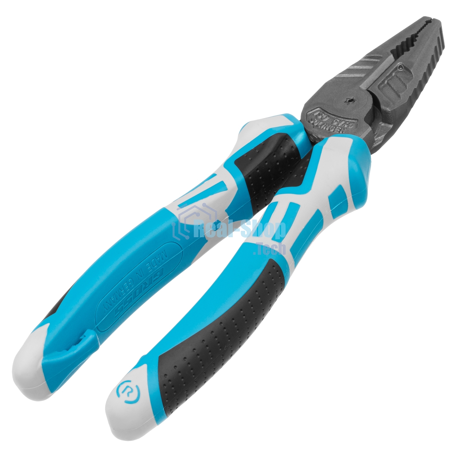 Плоскогубцы Gross 16973 комбинированные 180 мм трехкомпонентные рукоятки